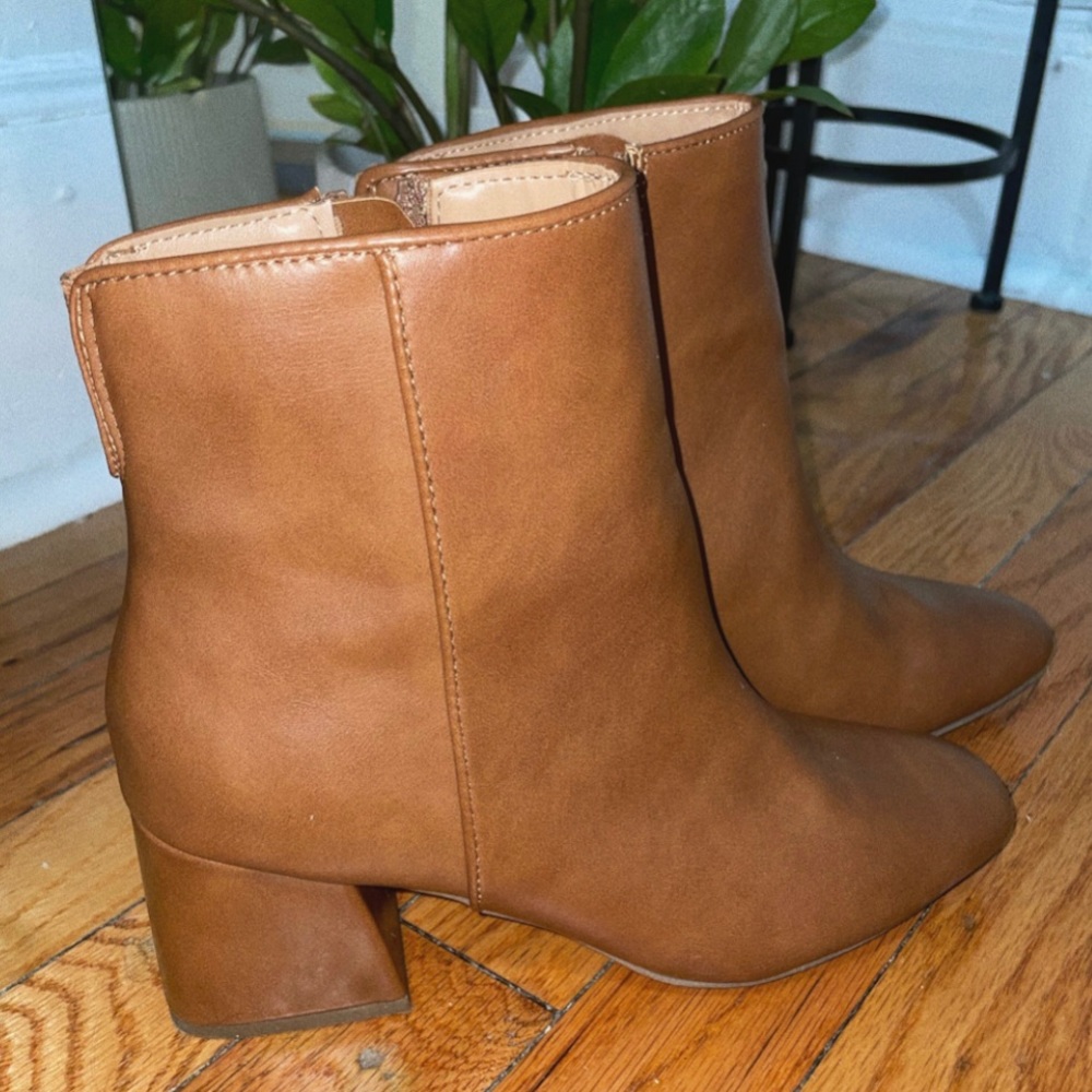 A New Day | Adele Boots | Color - Cognac